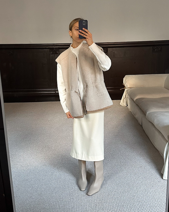 Меховой жилет Сорел (SOREL)  — каталог женской одежды | Магазин Luda Nikishina