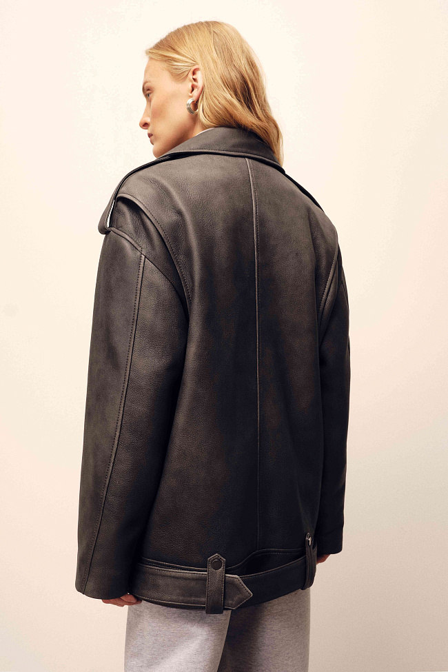 картинка Кожаная куртка LISBOA  от магазина Одежда+
