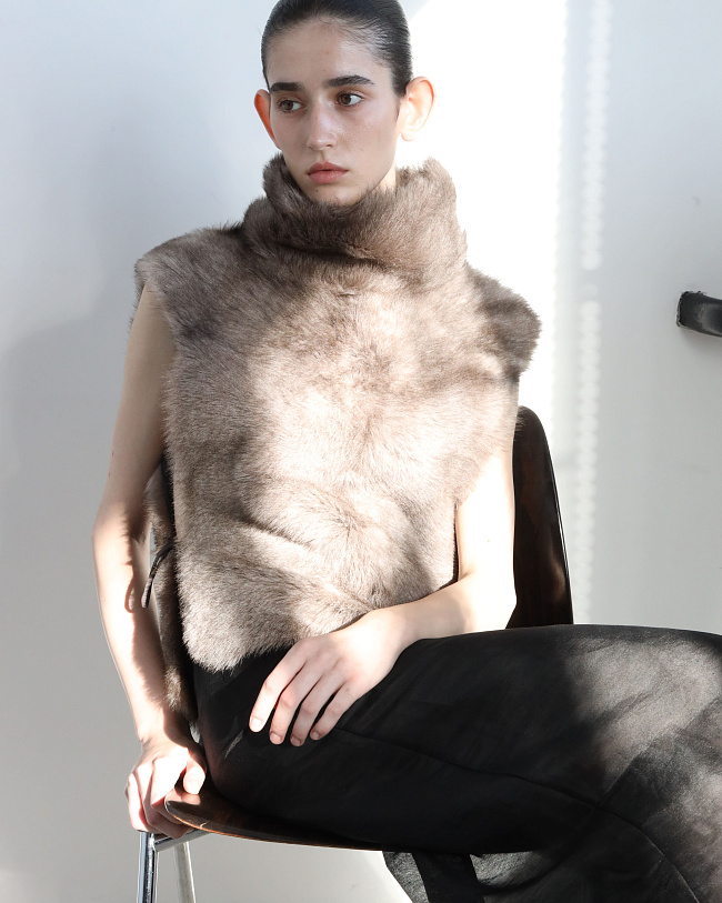 картинка Манишка меховая TERRA от магазина Одежда+